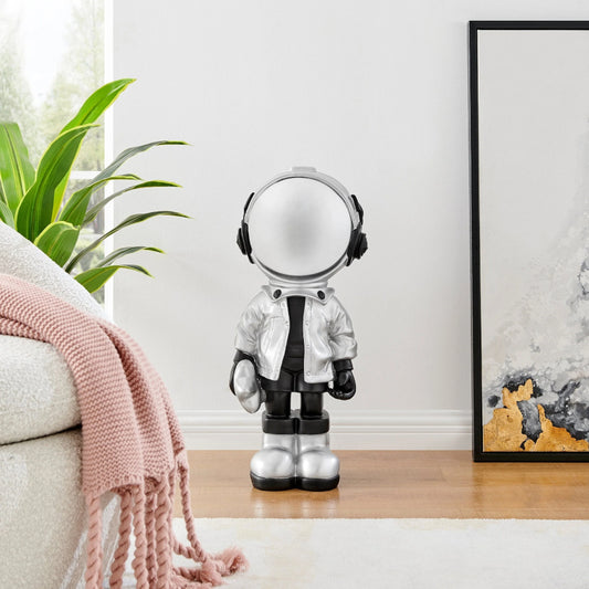 Astronaut Sculpture for home decoration: (Silver and Golden)