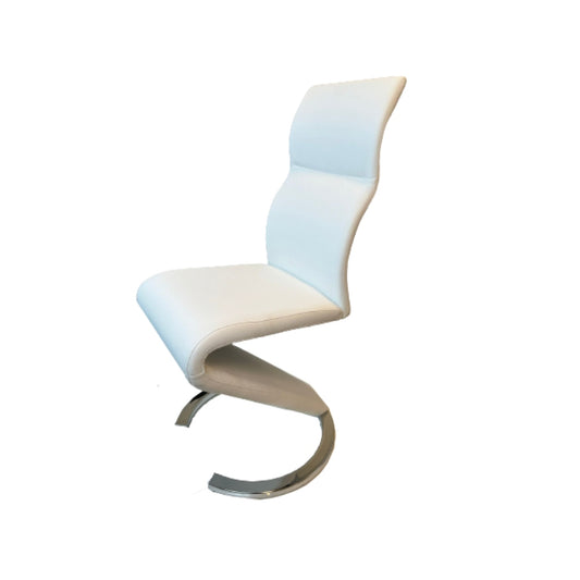 Cloud Dining Chair (White-Black- Grey)