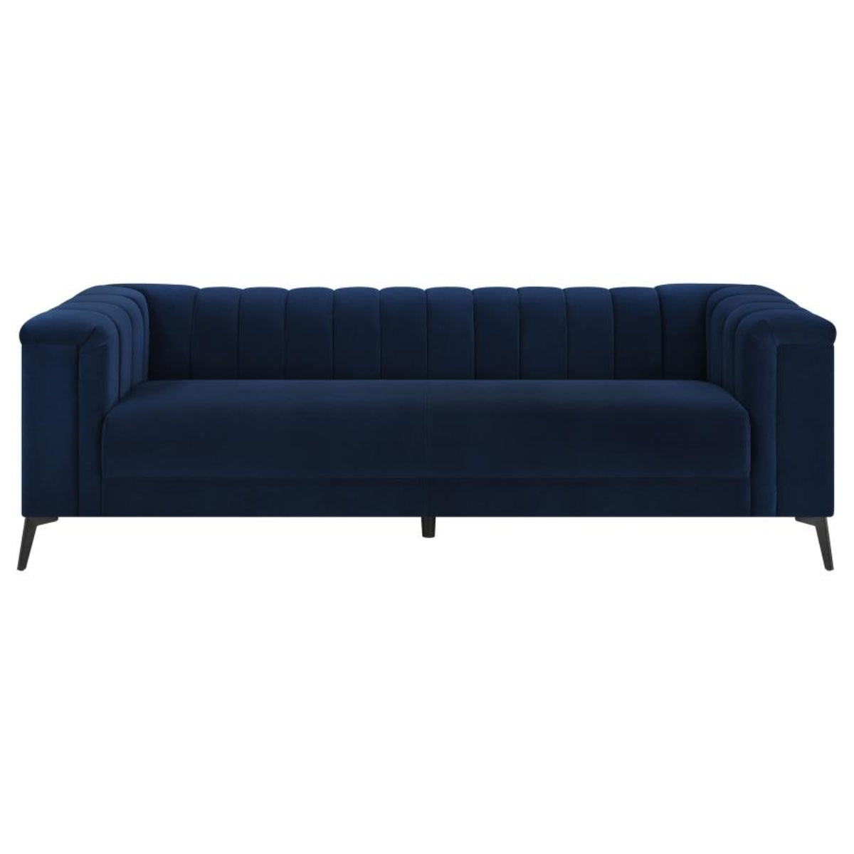 Living Room Set (Sofa and Loveseat) in Blue