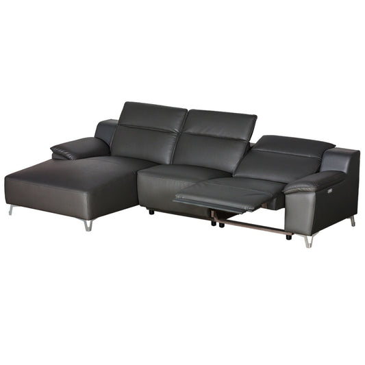 Melanie Sectional Black (Right- Left)