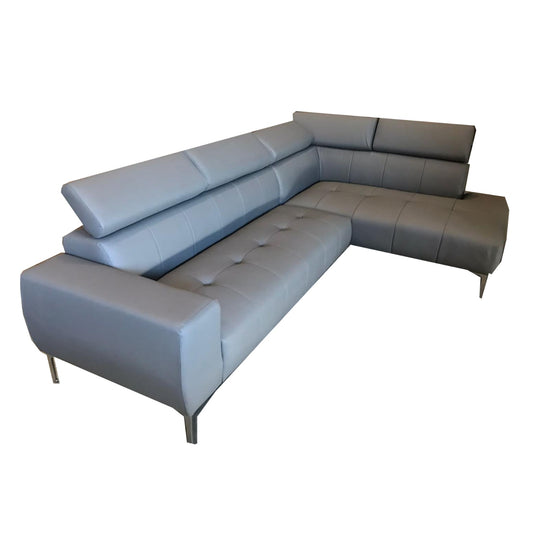 Turin Sectional Grey (Right-Left)