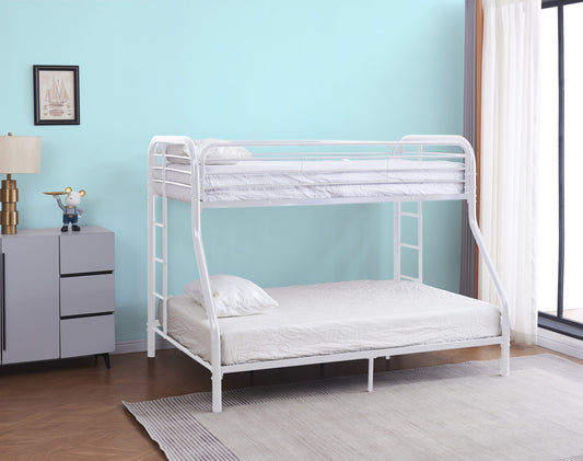 BUNK BED TWIN -FULL WHITE